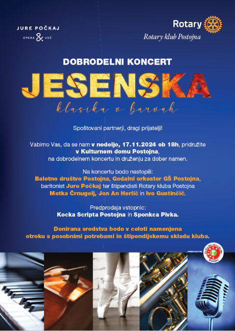 Jesenska klasika v barvah_vabilo